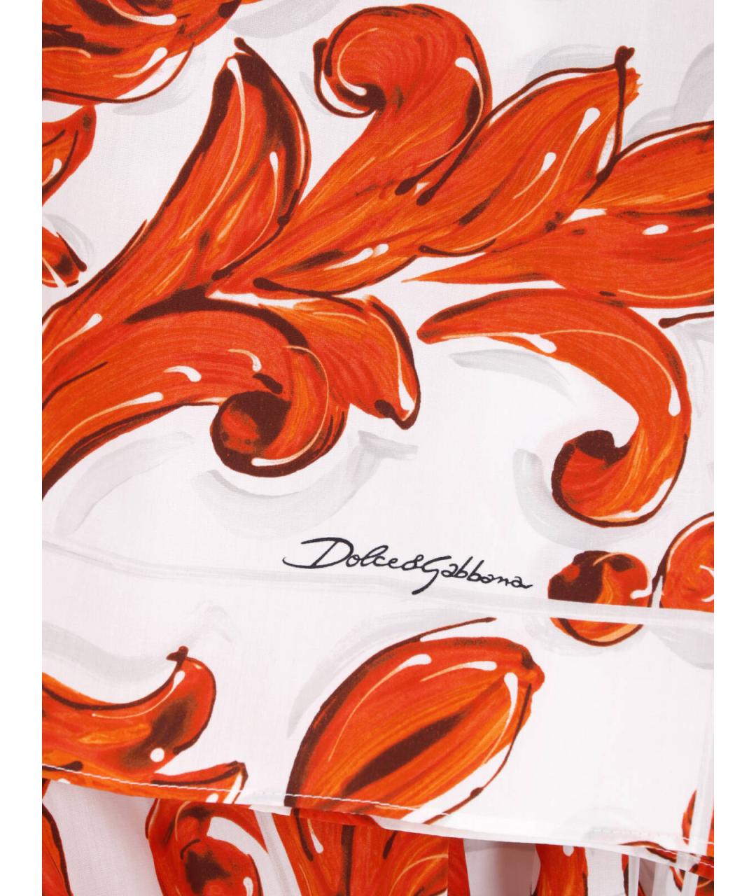 DOLCE&GABBANA Мульти хлопковый сарафан, фото 5