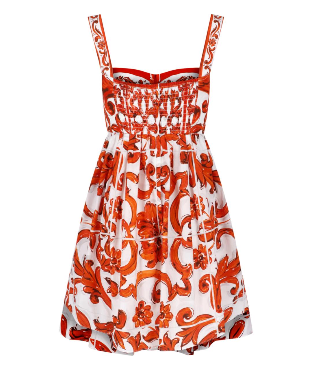 DOLCE&GABBANA Мульти хлопковый сарафан, фото 2