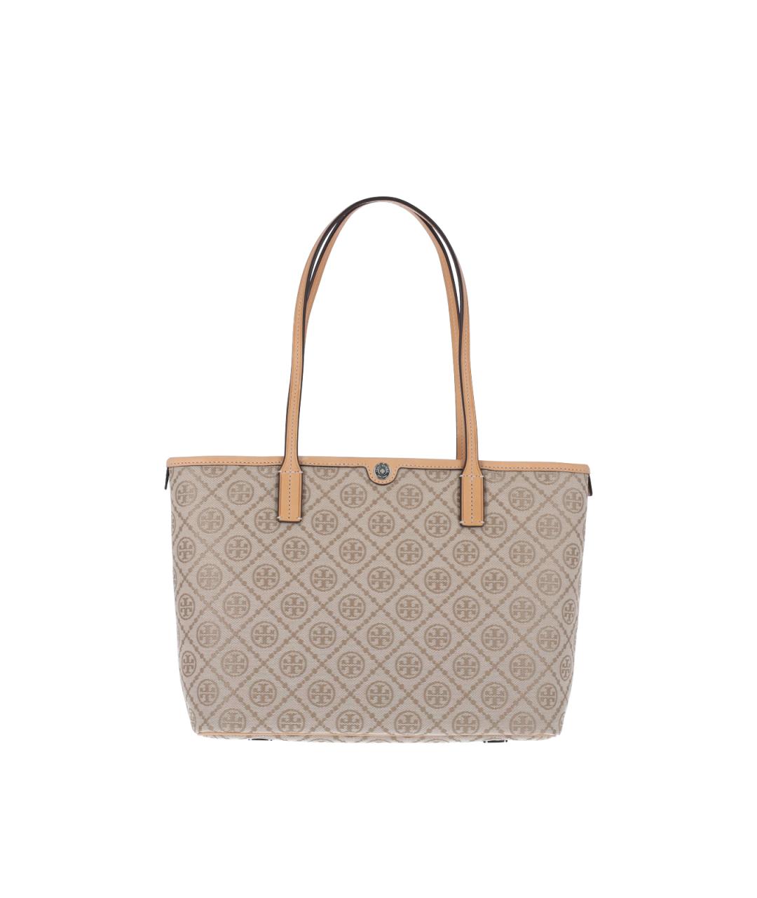 TORY BURCH Белая хлопковая сумка тоут, фото 1