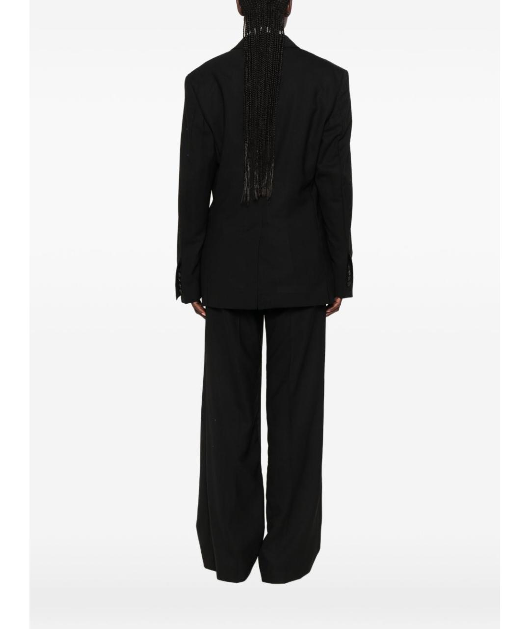 PHOEBE PHILO Черный шерстяной жакет/пиджак, фото 2