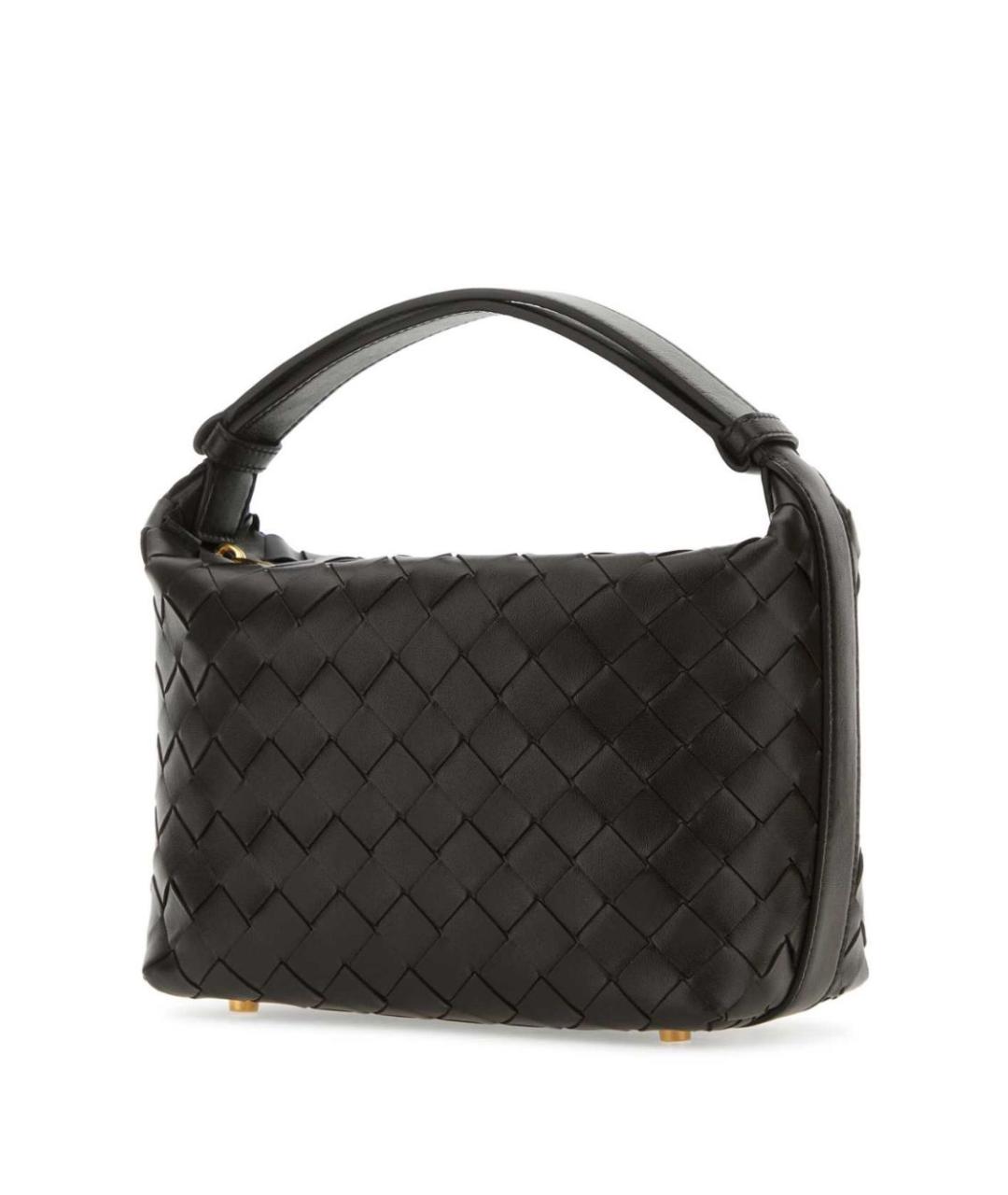BOTTEGA VENETA Коричневая кожаная сумка через плечо, фото 3