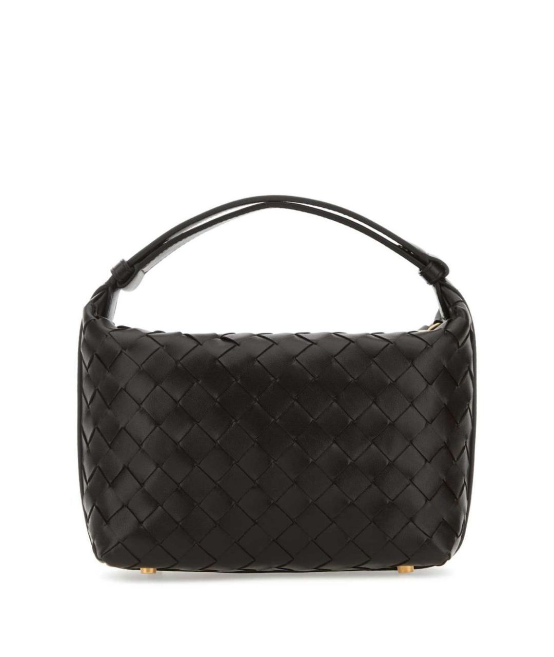 BOTTEGA VENETA Коричневая кожаная сумка через плечо, фото 4