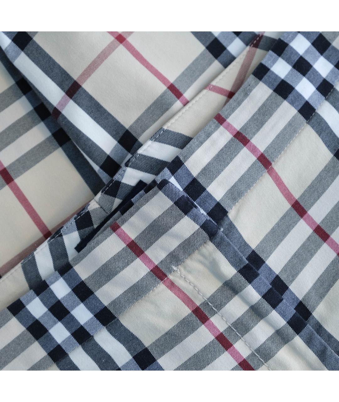 BURBERRY Бежевые хлопковые бриджи, фото 3