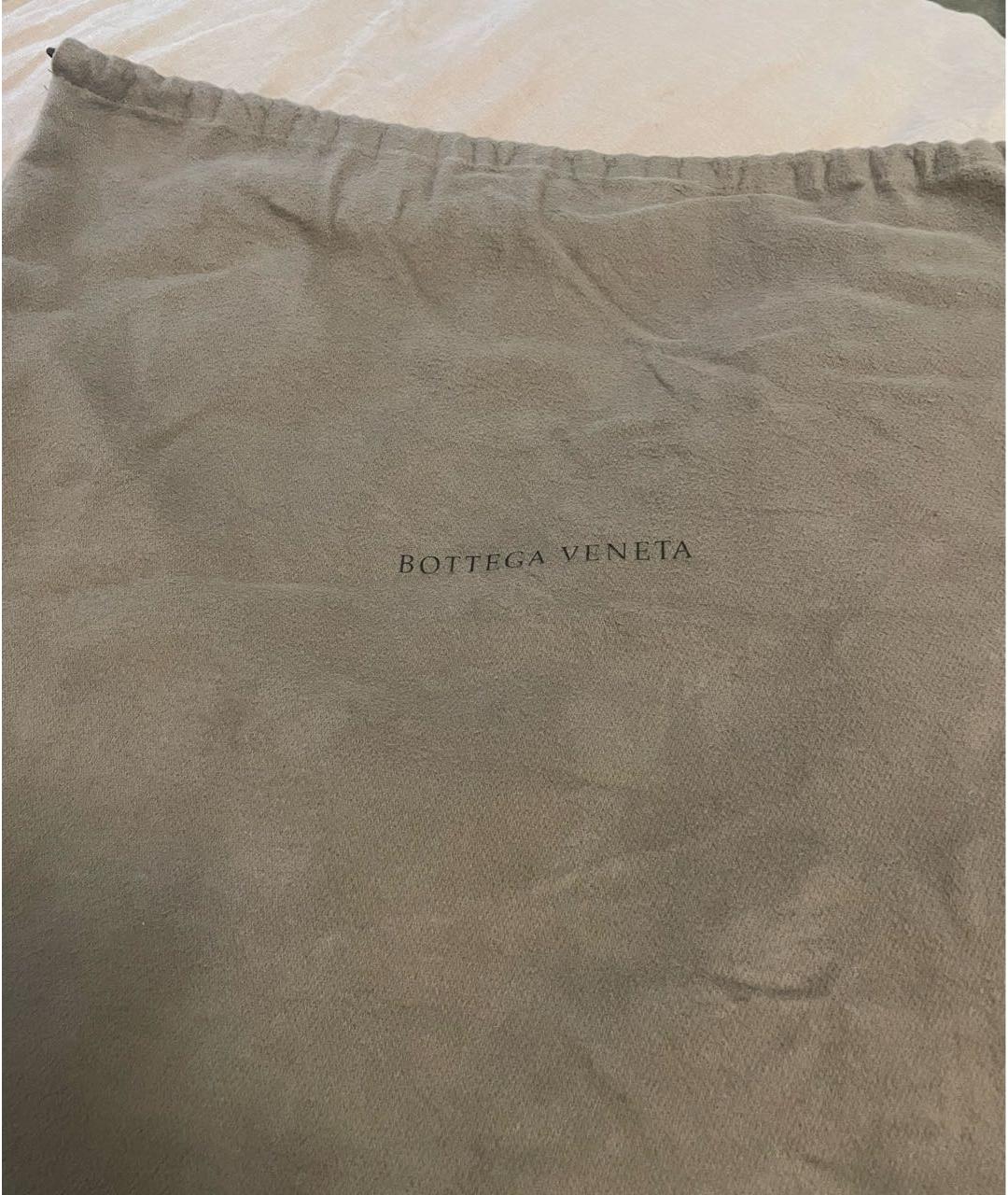 BOTTEGA VENETA Коричневая замшевая сумка через плечо, фото 8