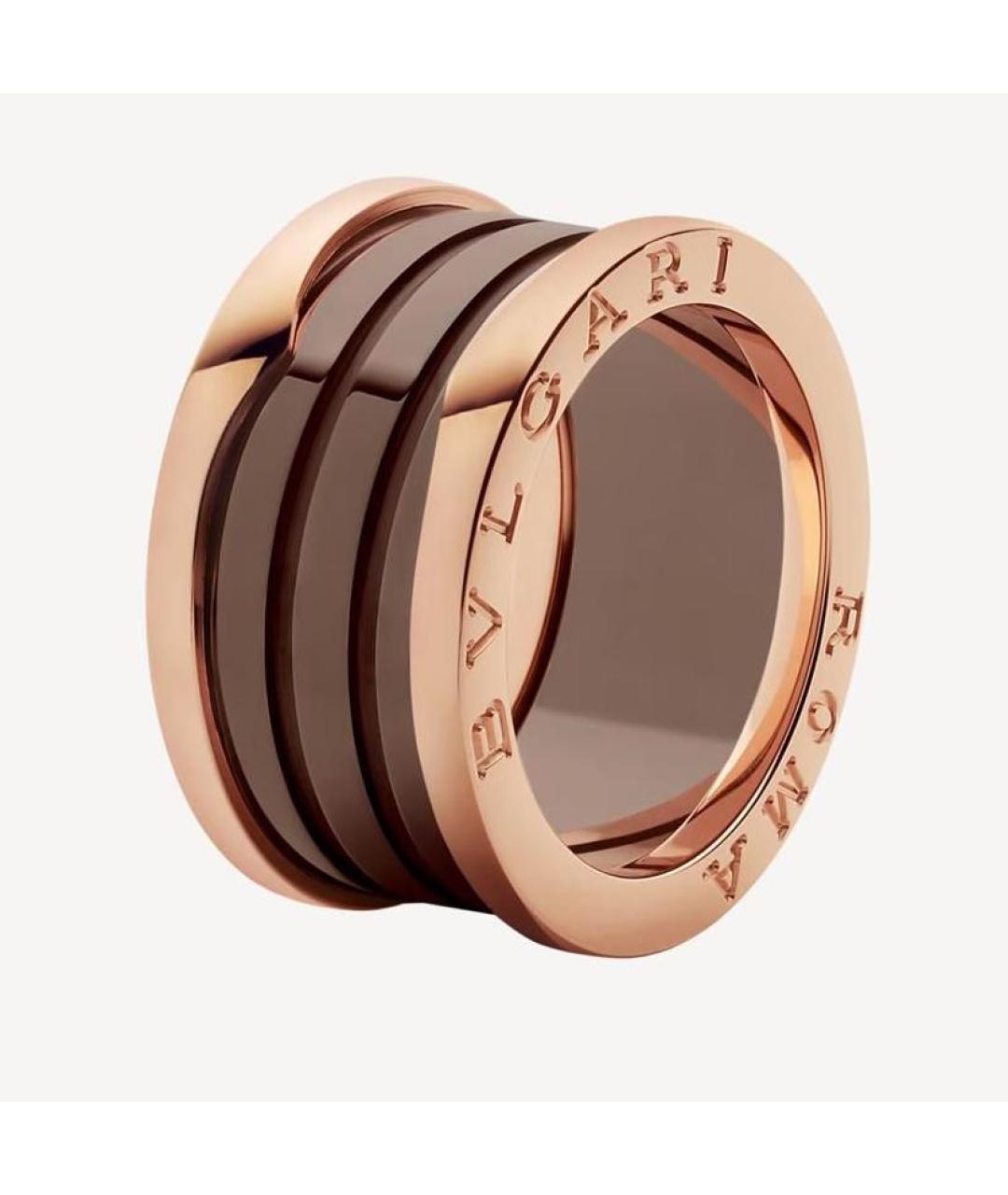 BVLGARI Золотое кольцо из розового золота, фото 8