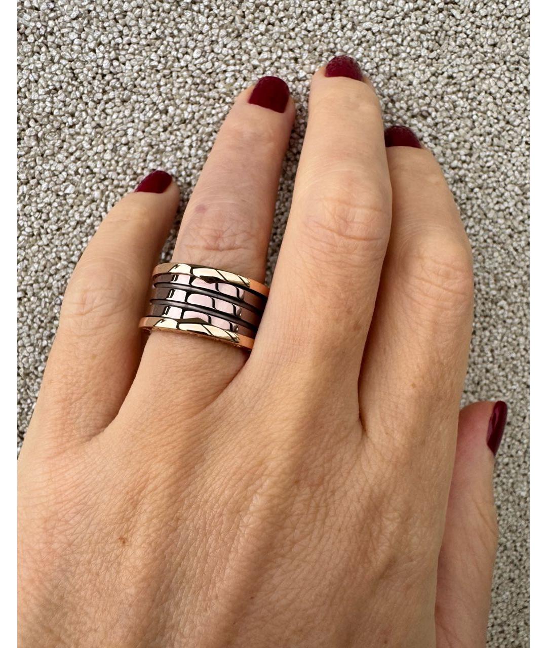BVLGARI Золотое кольцо из розового золота, фото 5