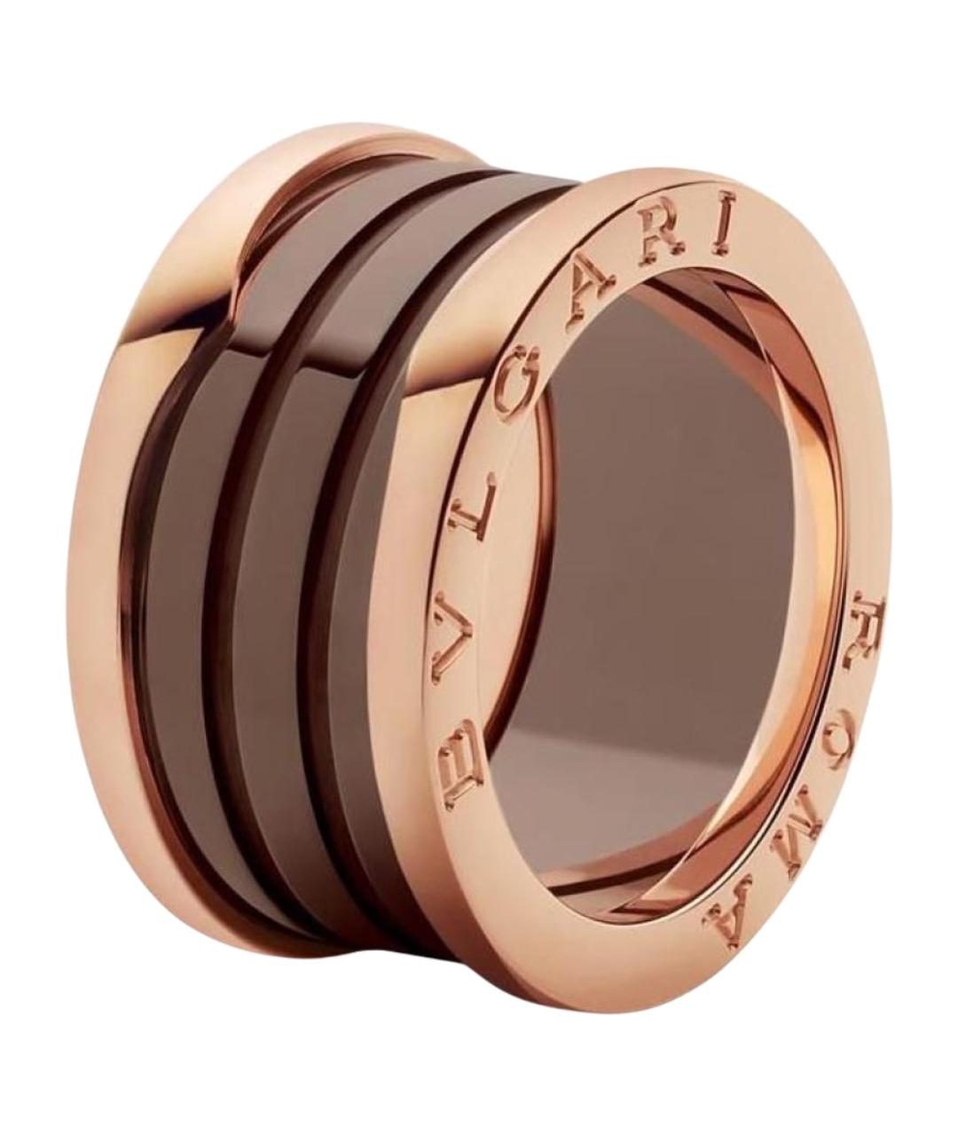 BVLGARI Золотое кольцо из розового золота, фото 1