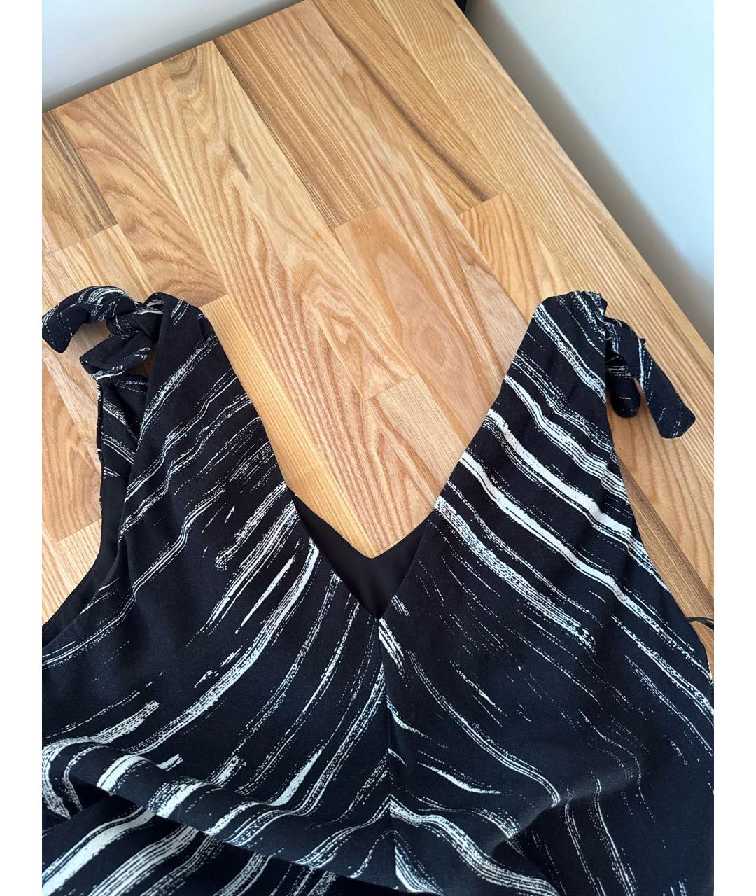 PROENZA SCHOULER Черное вискозное повседневное платье, фото 6