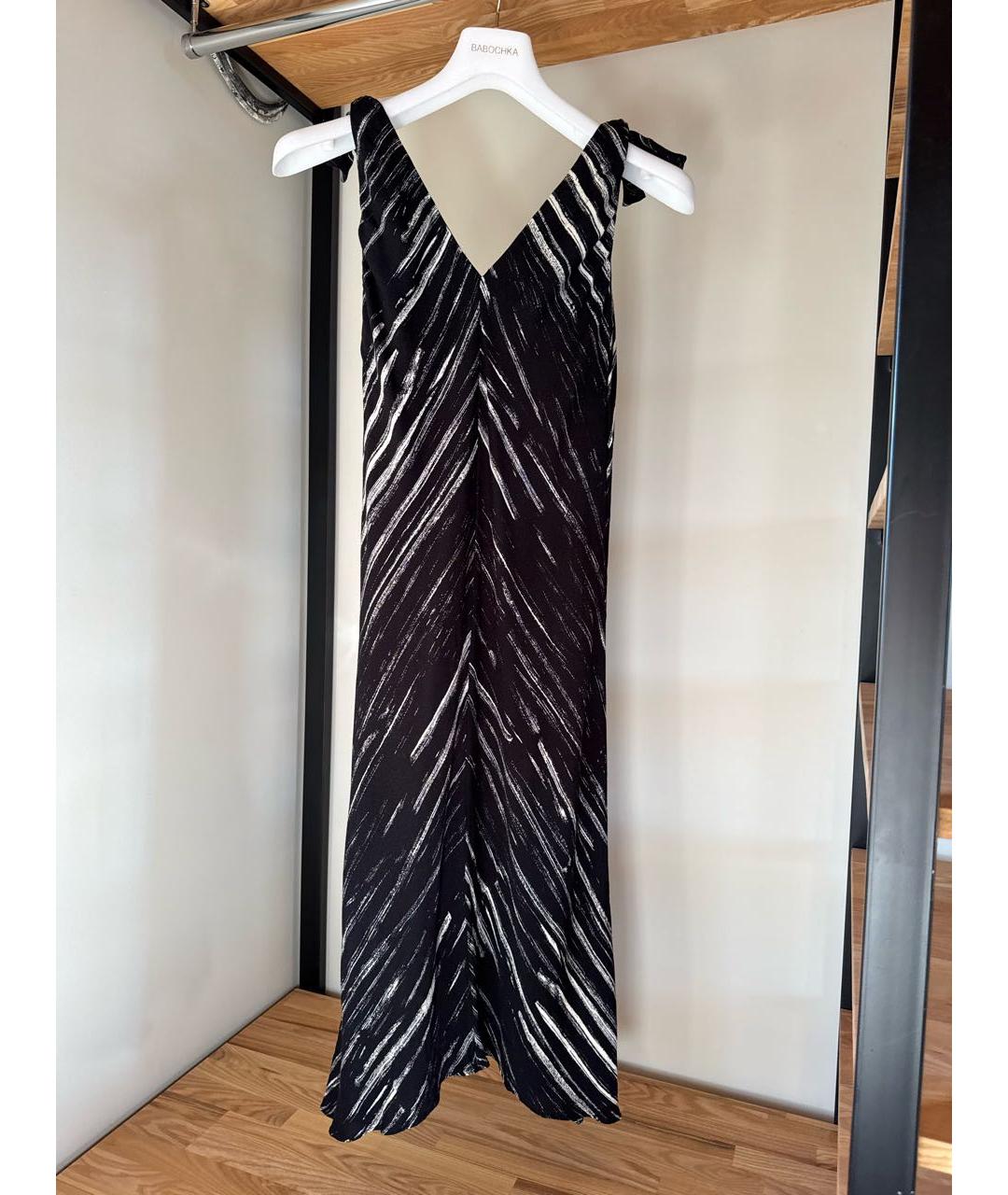 PROENZA SCHOULER Черное вискозное повседневное платье, фото 2
