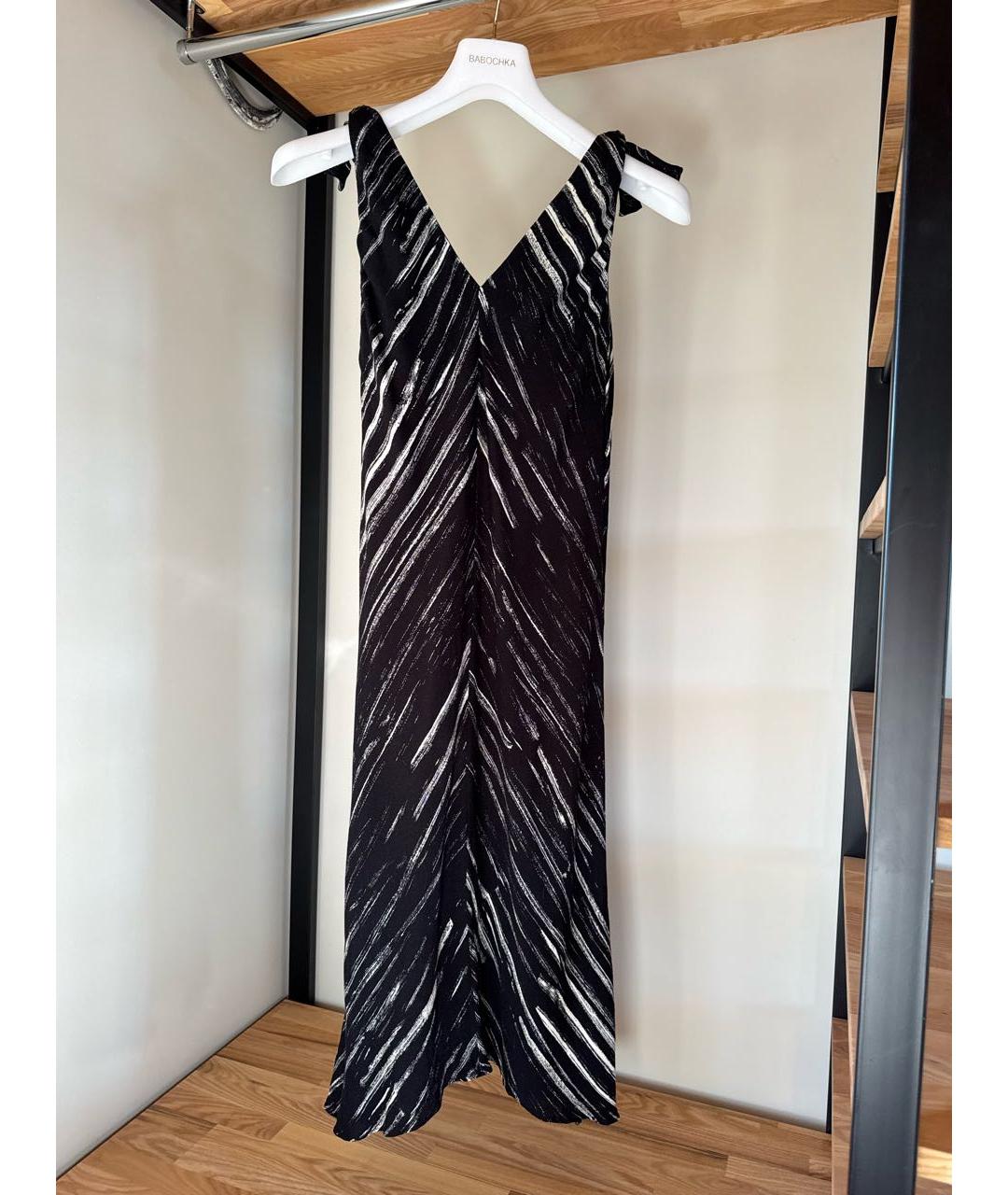 PROENZA SCHOULER Черное вискозное повседневное платье, фото 8