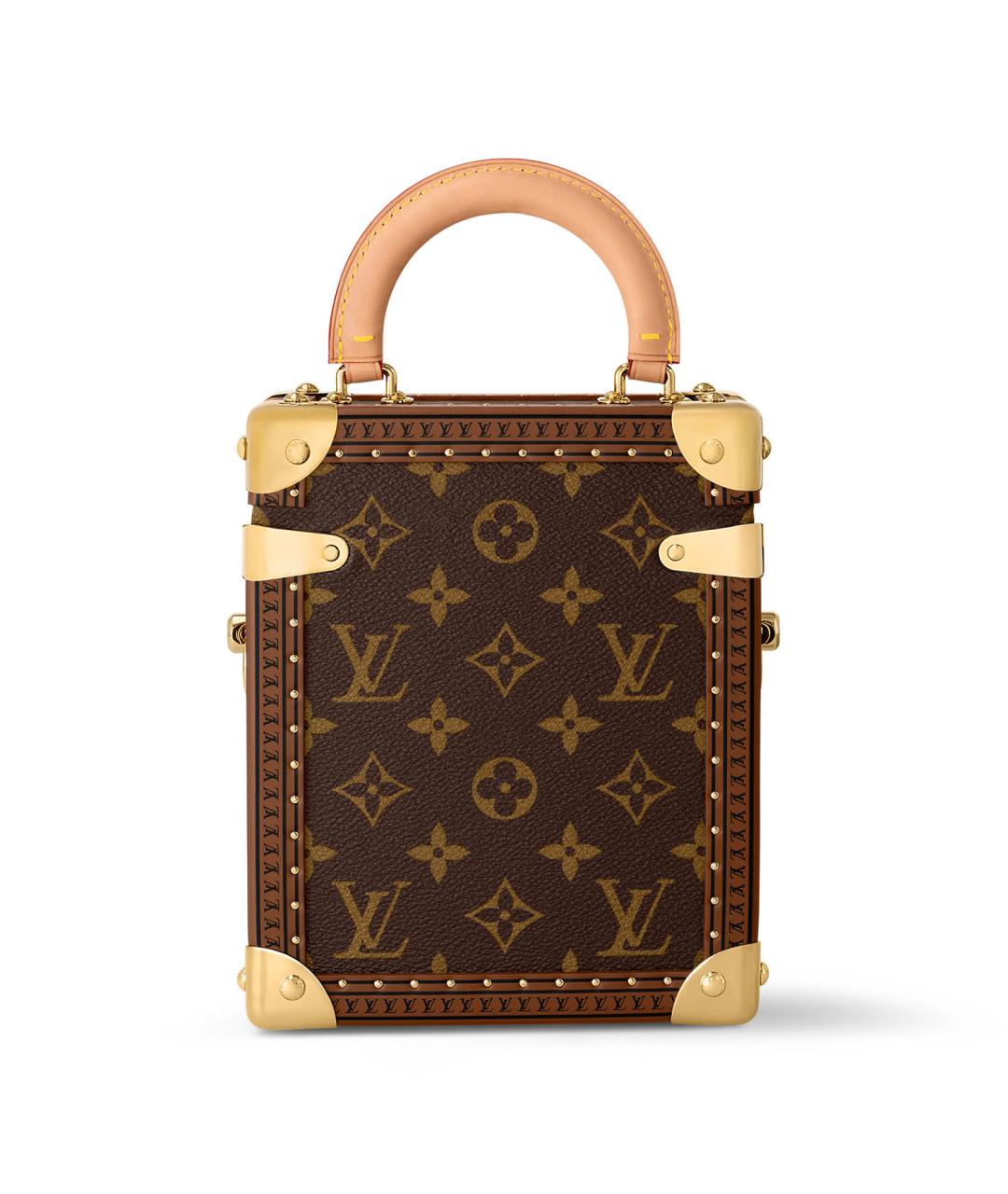 LOUIS VUITTON Коричневая сумка через плечо, фото 3