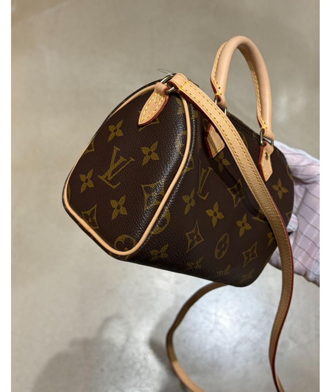 LOUIS VUITTON Коричневая сумка через плечо, фото 2