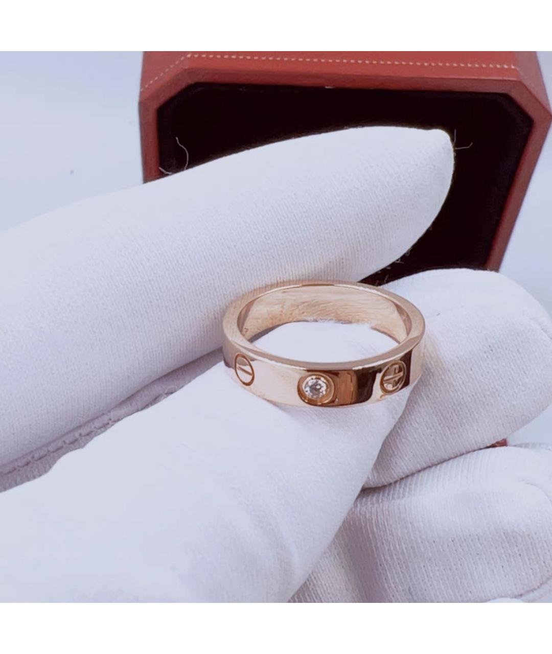 CARTIER Розовое кольцо из розового золота, фото 3