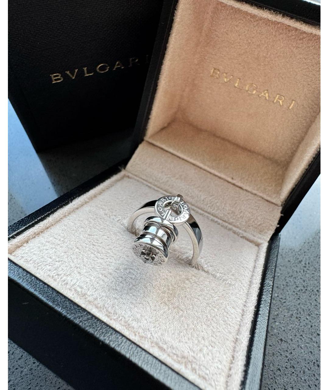 BVLGARI Серебряное кольцо из белого золота, фото 8