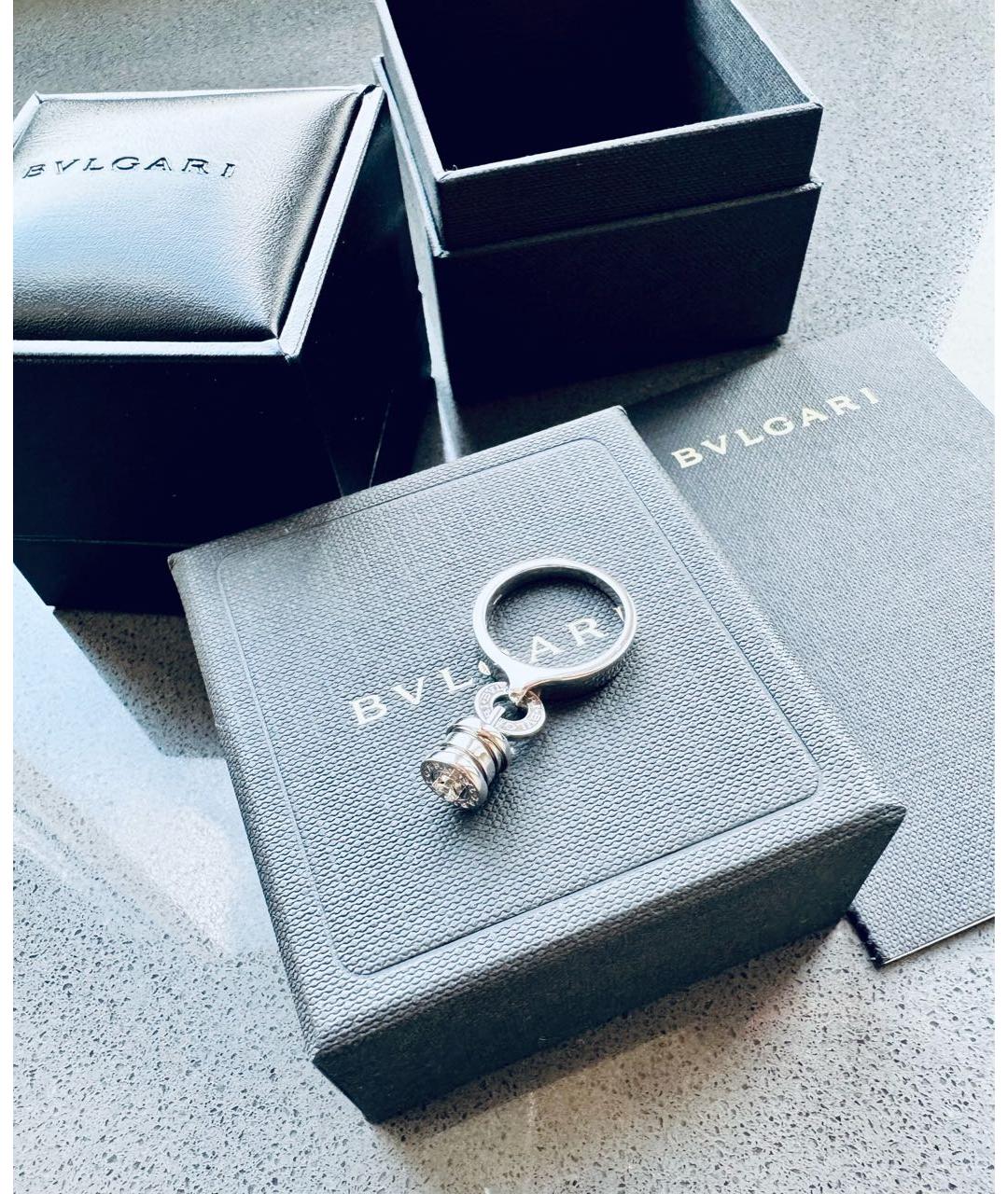 BVLGARI Серебряное кольцо из белого золота, фото 7