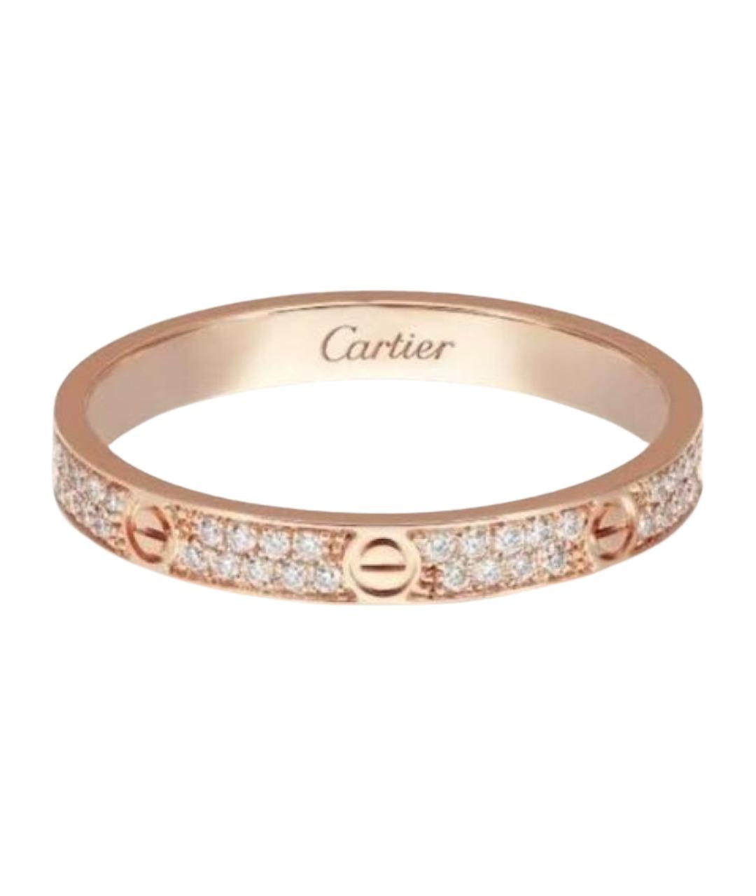 CARTIER Розовое кольцо из розового золота, фото 1