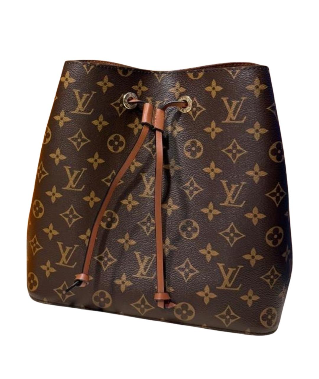 LOUIS VUITTON Коричневая сумка тоут, фото 1