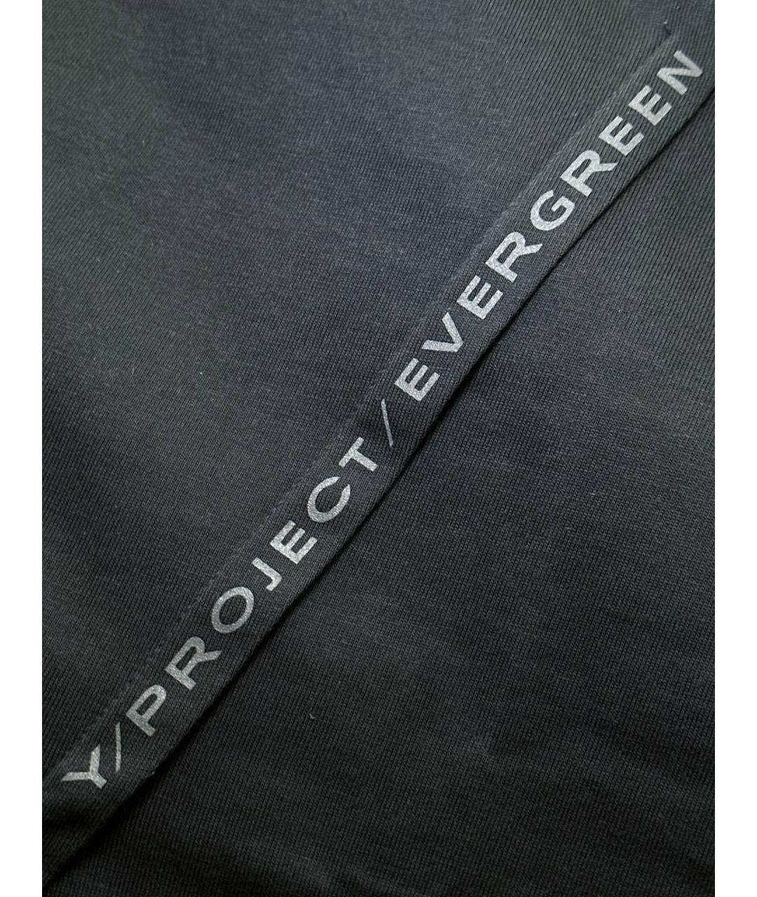 Y/PROJECT Черная футболка, фото 4