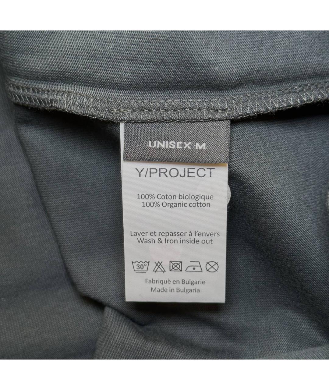 Y/PROJECT Черная футболка, фото 7