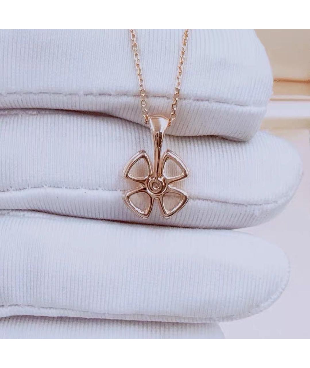 BVLGARI Розовое колье из розового золота, фото 4