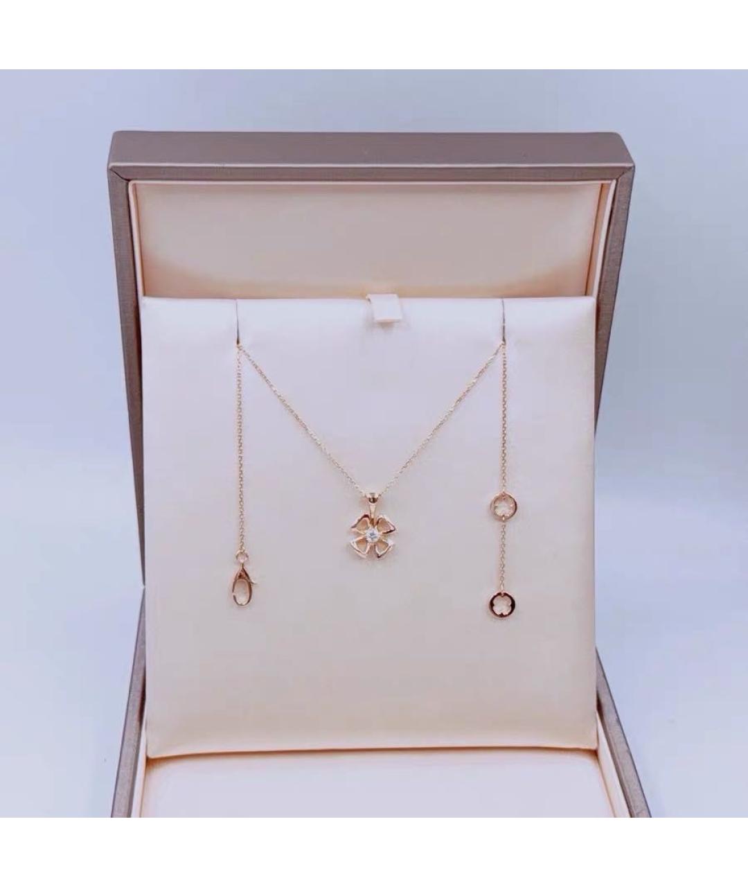 BVLGARI Розовое колье из розового золота, фото 6