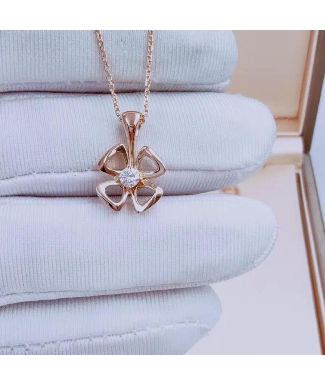 BVLGARI Розовое колье из розового золота, фото 3