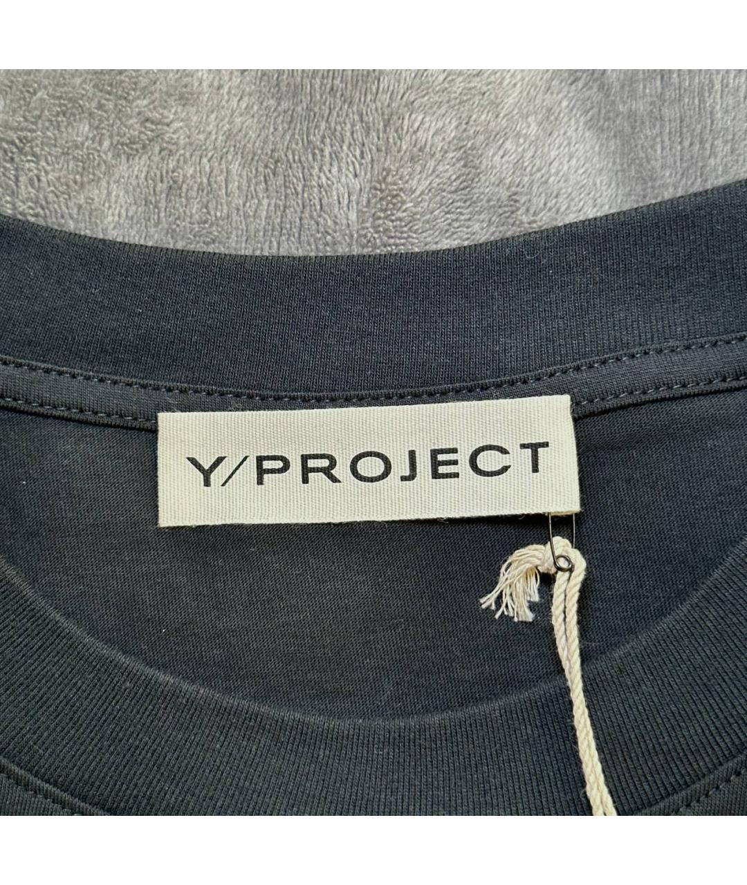 Y/PROJECT Черная футболка, фото 6
