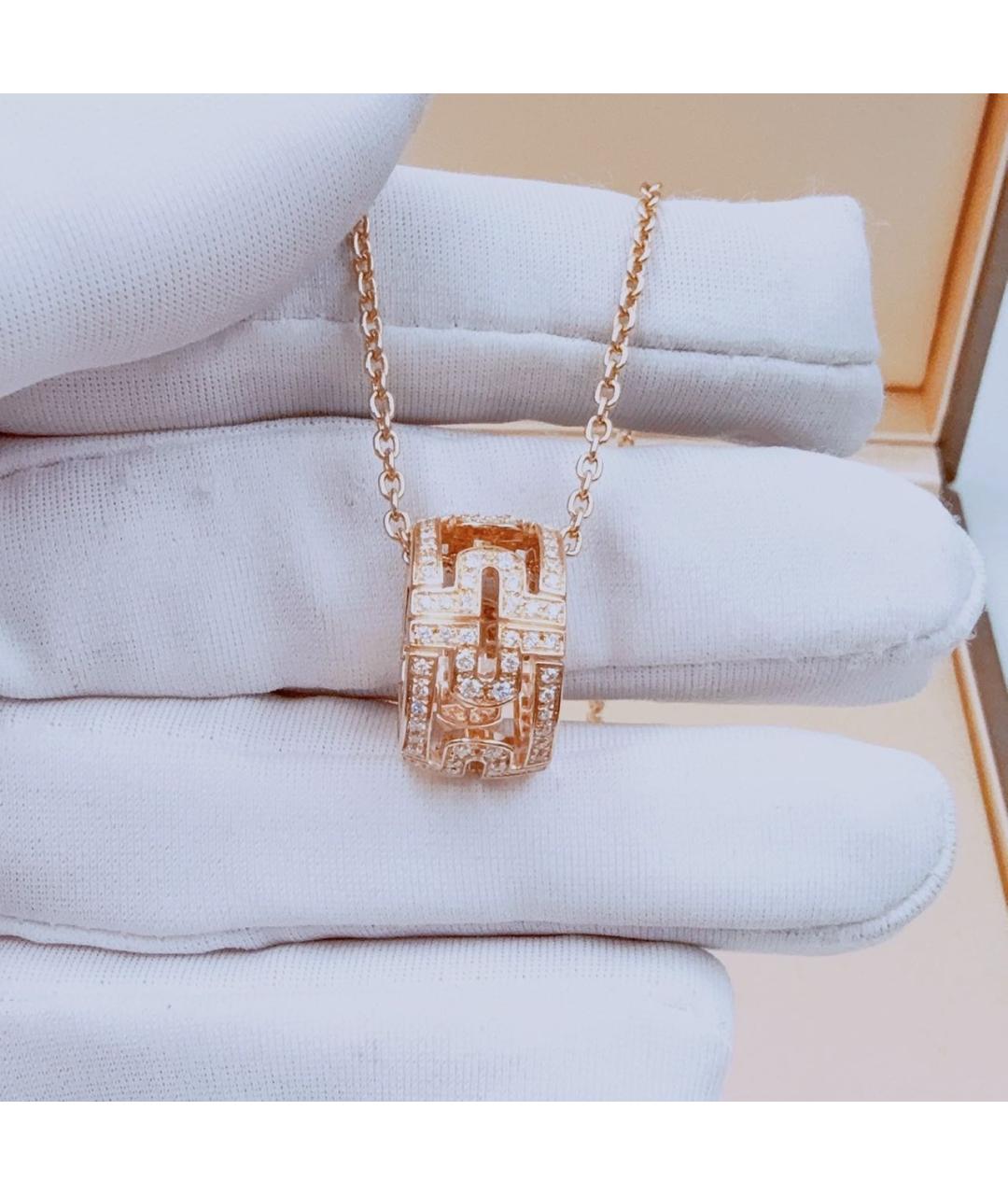 BVLGARI Розовое колье из розового золота, фото 2
