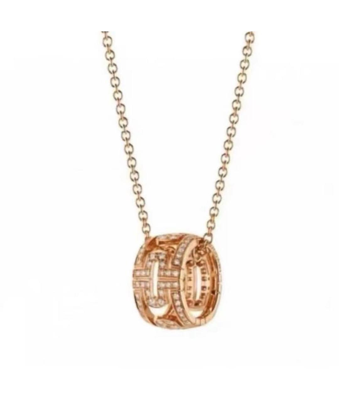 BVLGARI Розовое колье из розового золота, фото 1