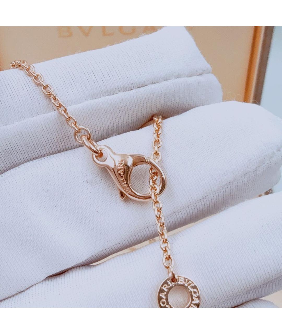 BVLGARI Розовое колье из розового золота, фото 6