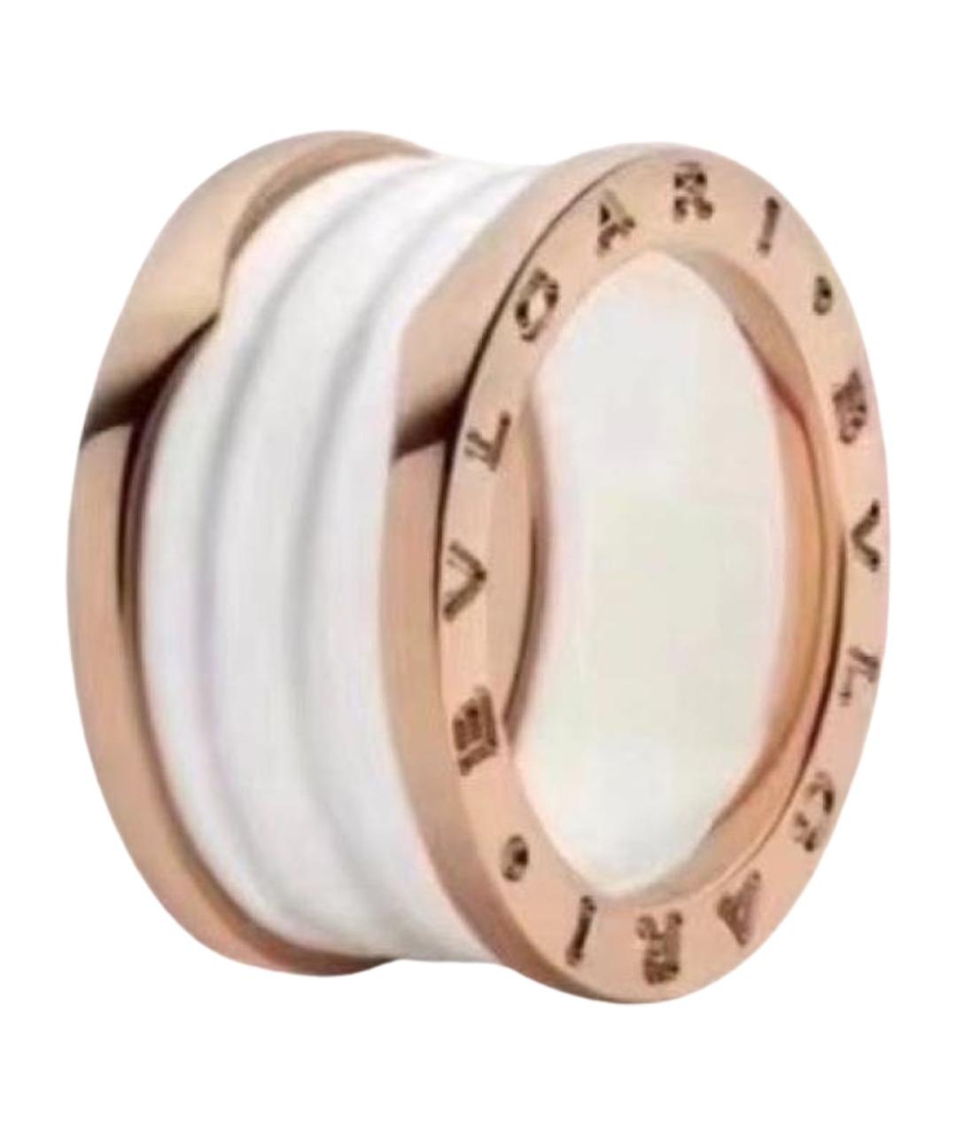 BVLGARI Белое кольцо, фото 1