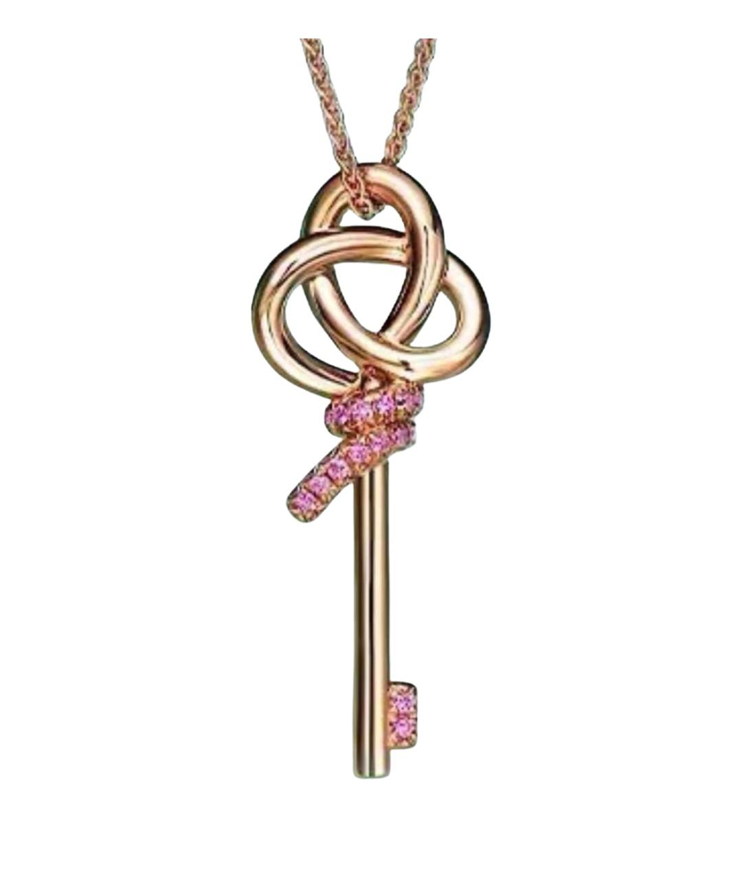 TIFFANY&CO Розовое колье из розового золота, фото 1