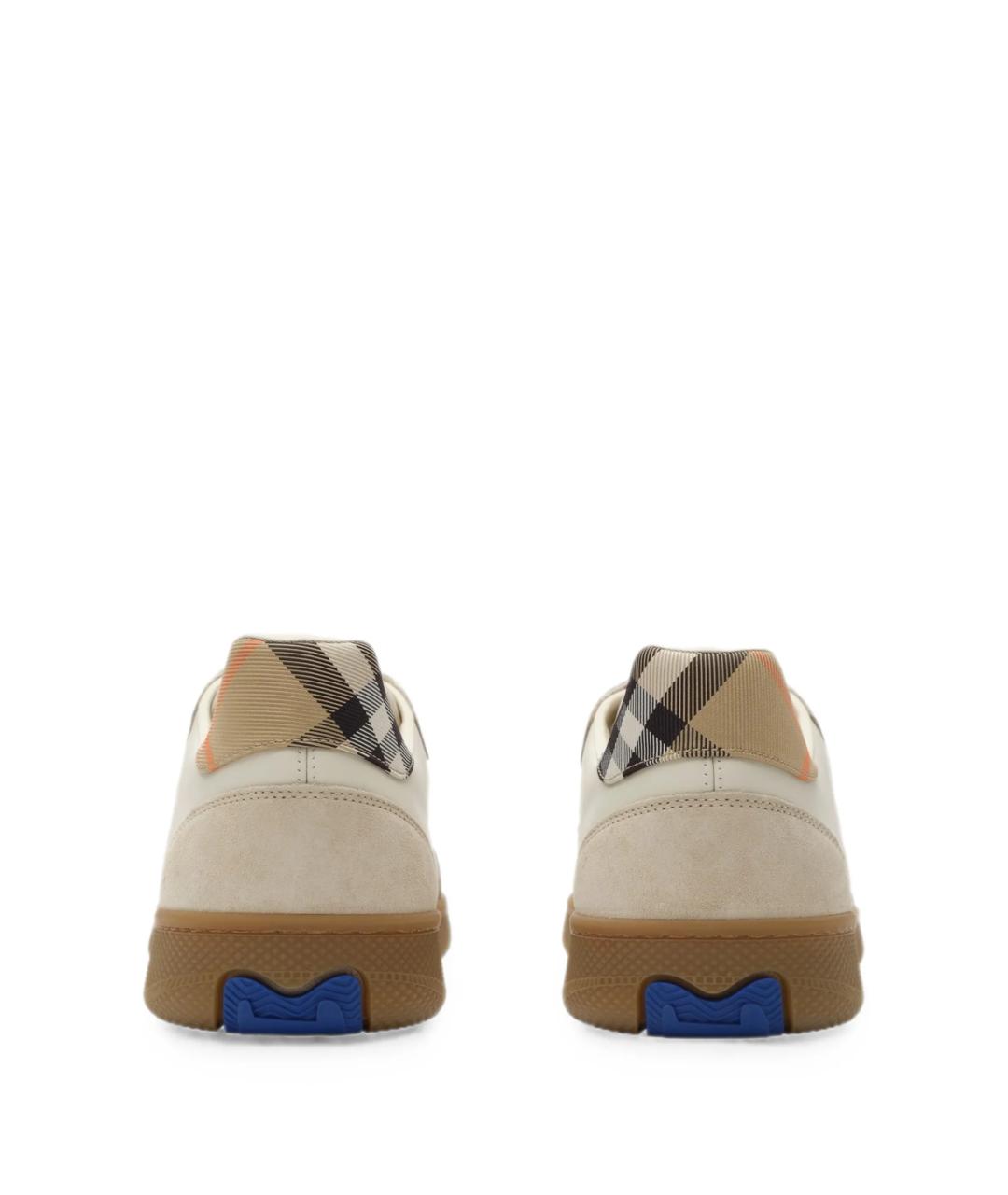BURBERRY Мульти кожаные кроссовки, фото 3