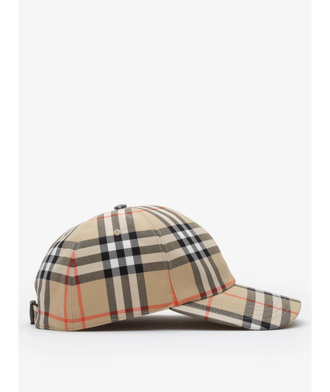 BURBERRY Мульти хлопковая кепка, фото 2