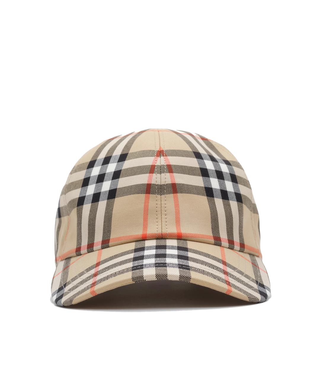 BURBERRY Мульти хлопковая кепка, фото 1