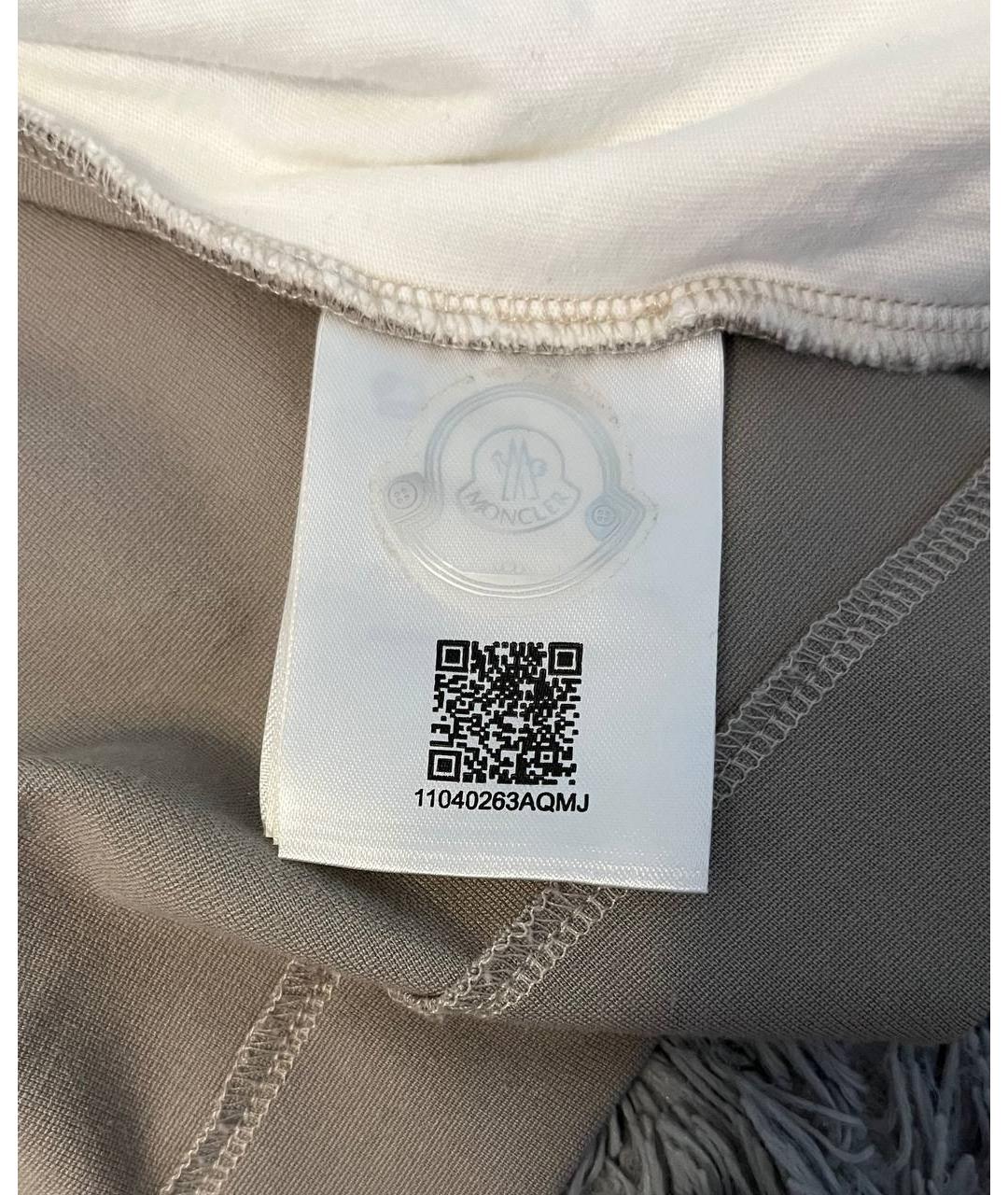 MONCLER Серый полиамидовый спортивный костюм, фото 5