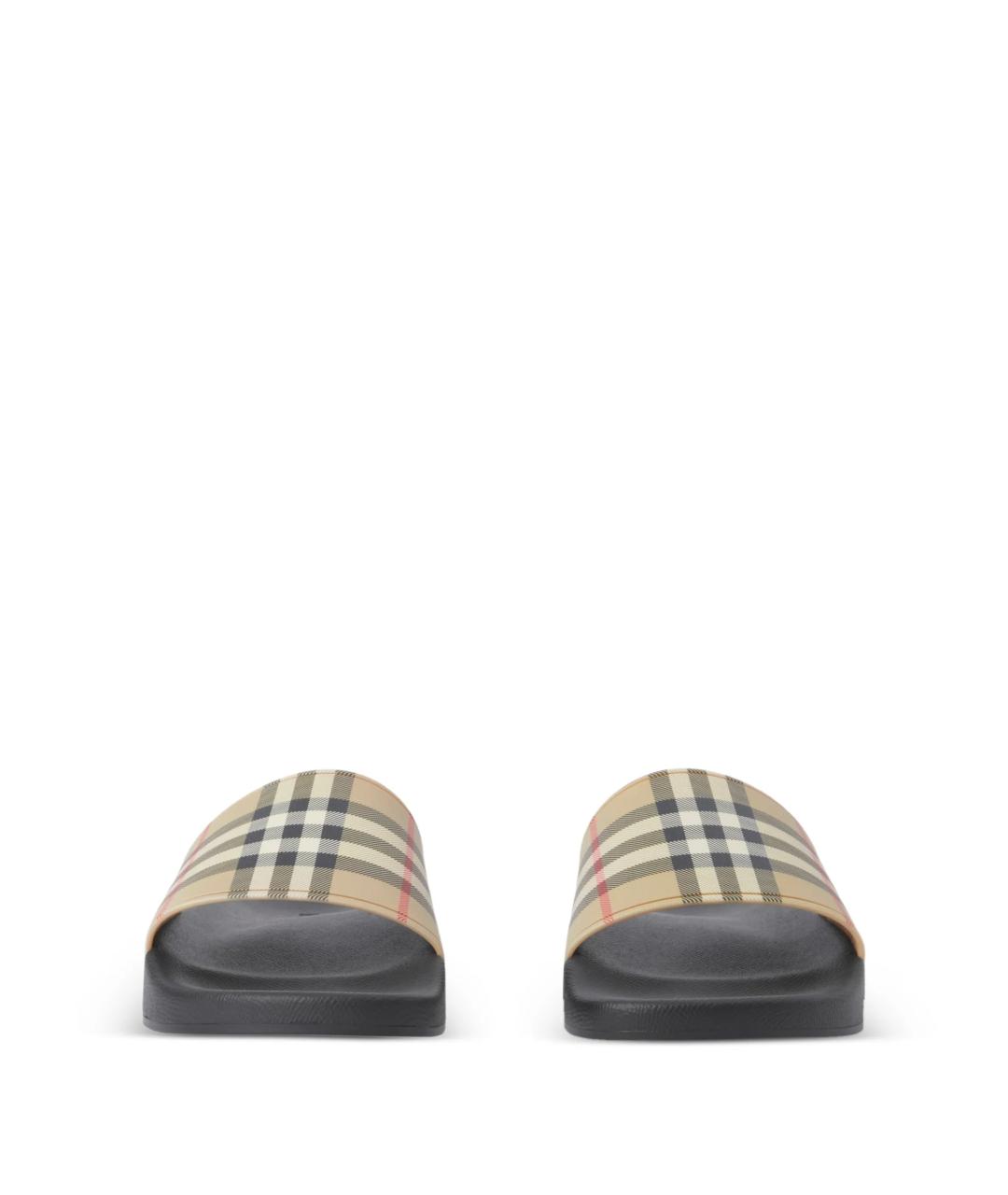 BURBERRY Бежевые сандалии, фото 3