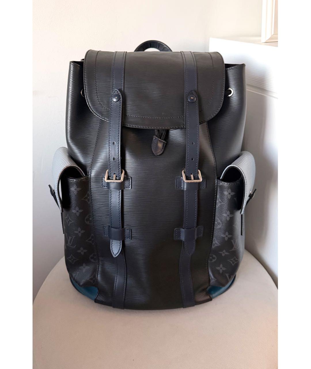 LOUIS VUITTON Черный рюкзак, фото 2