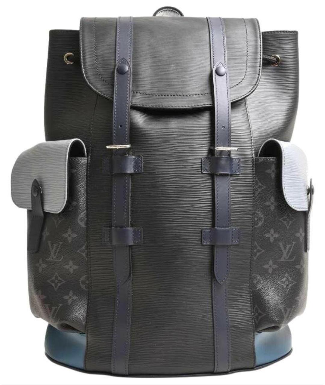 LOUIS VUITTON Черный рюкзак, фото 8