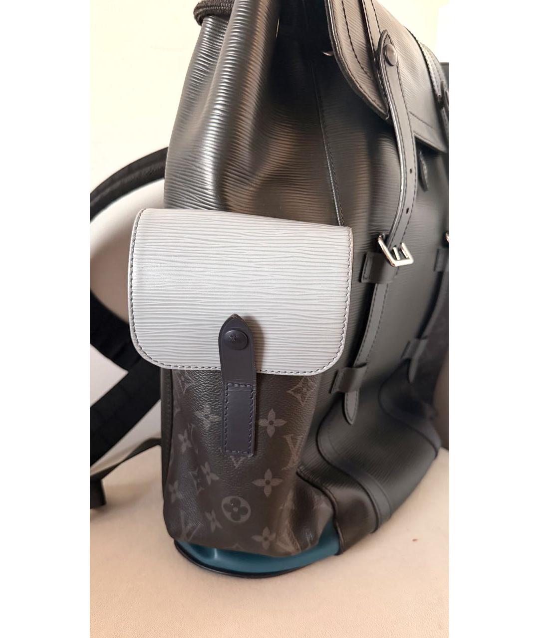 LOUIS VUITTON Черный рюкзак, фото 6