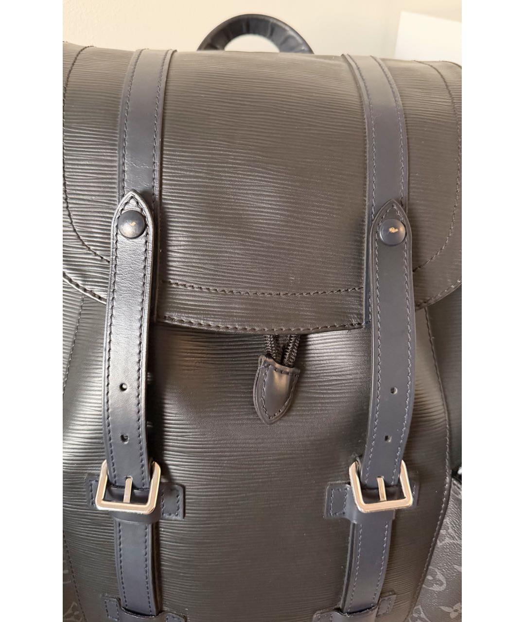 LOUIS VUITTON Черный рюкзак, фото 5