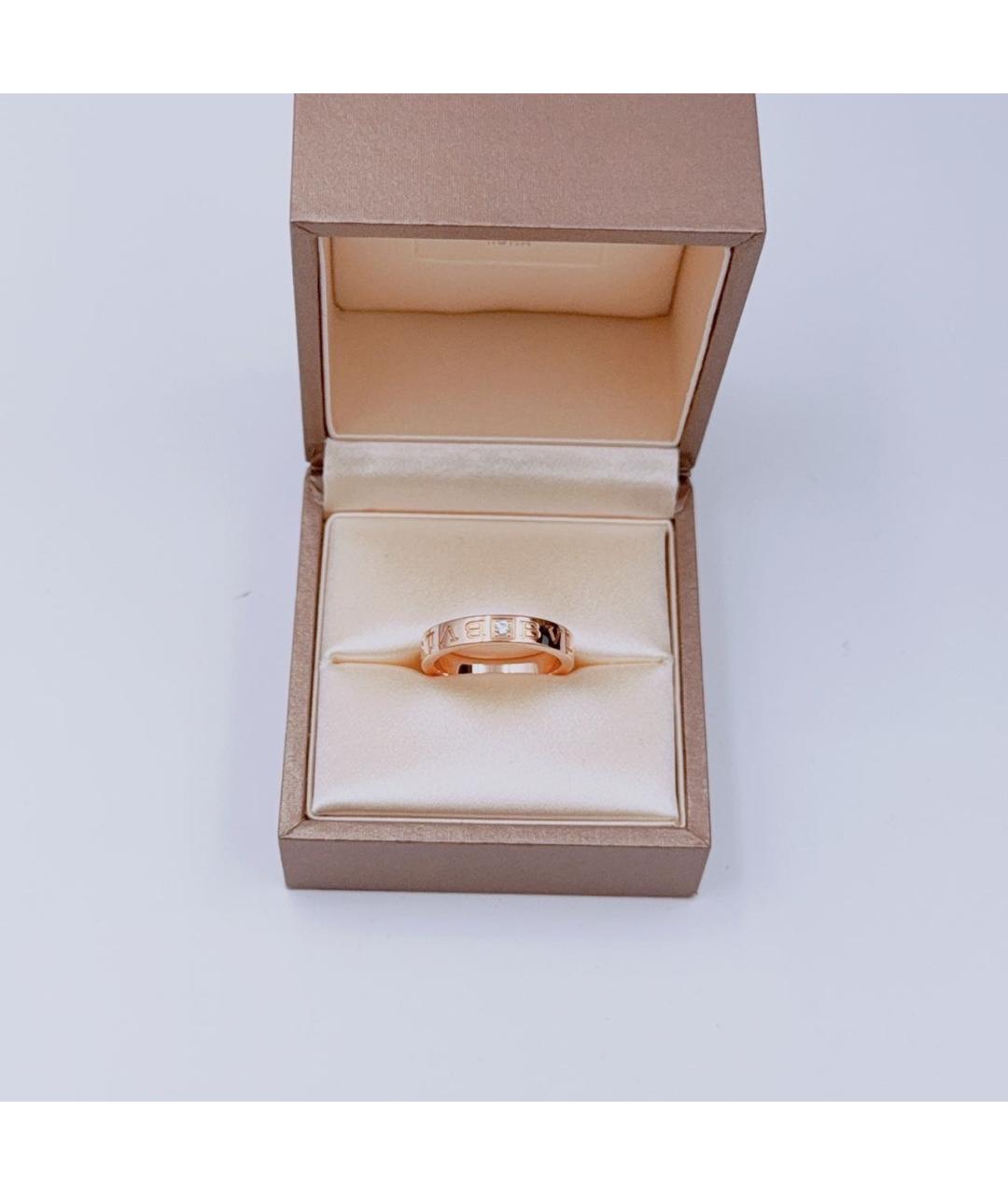 BVLGARI Розовое кольцо из розового золота, фото 7