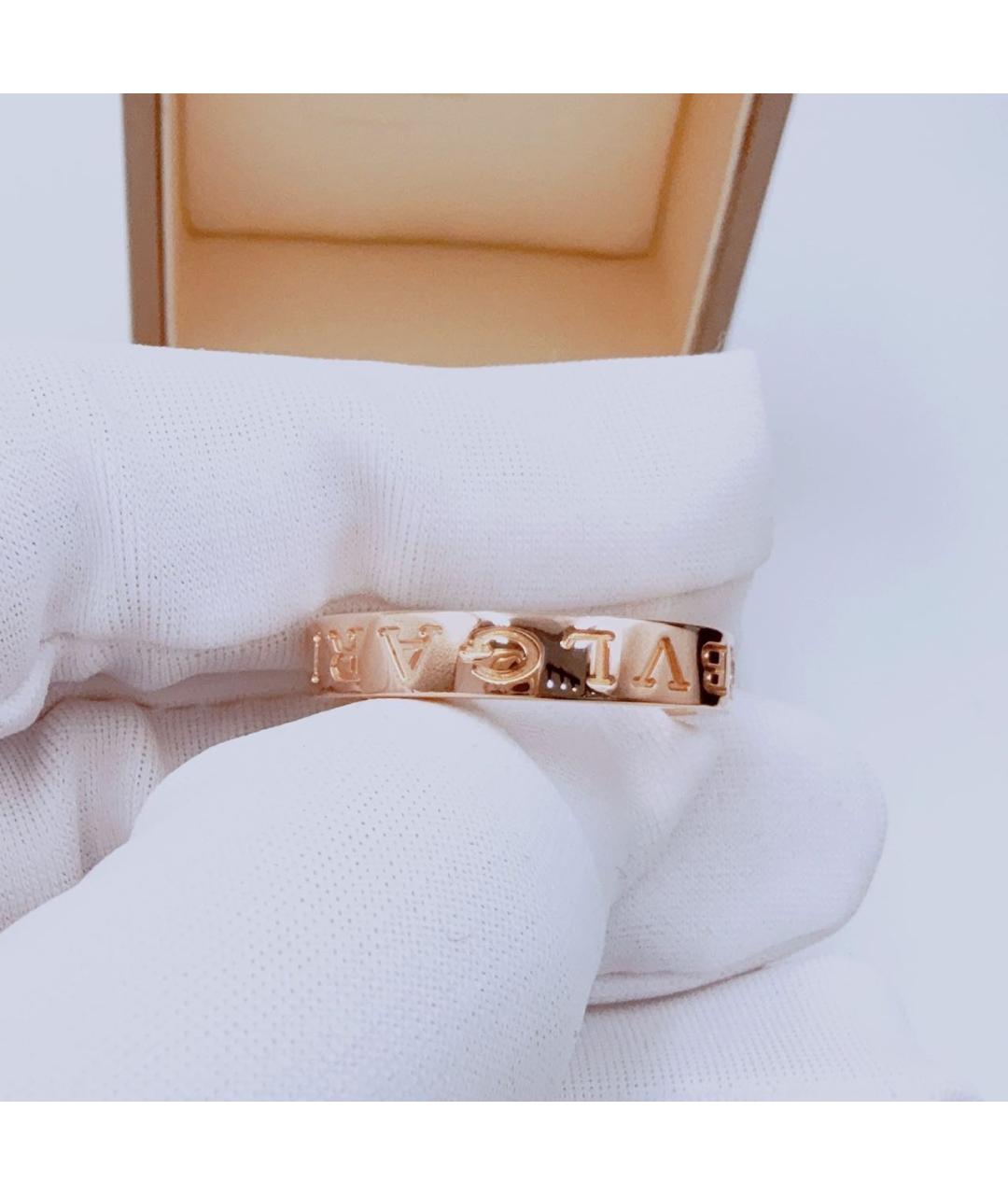 BVLGARI Розовое кольцо из розового золота, фото 6