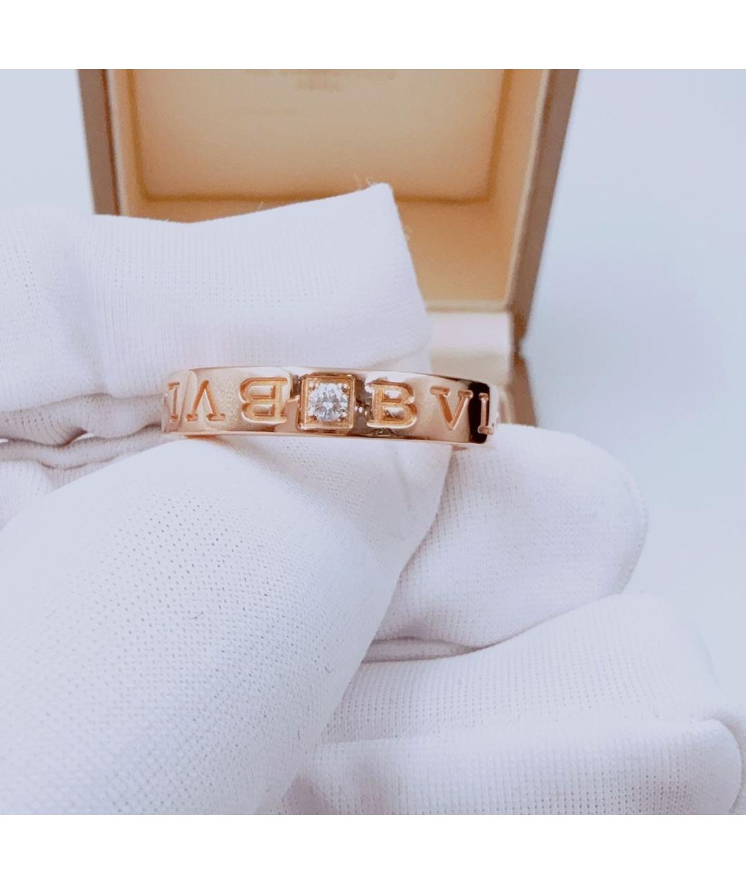 BVLGARI Розовое кольцо из розового золота, фото 2