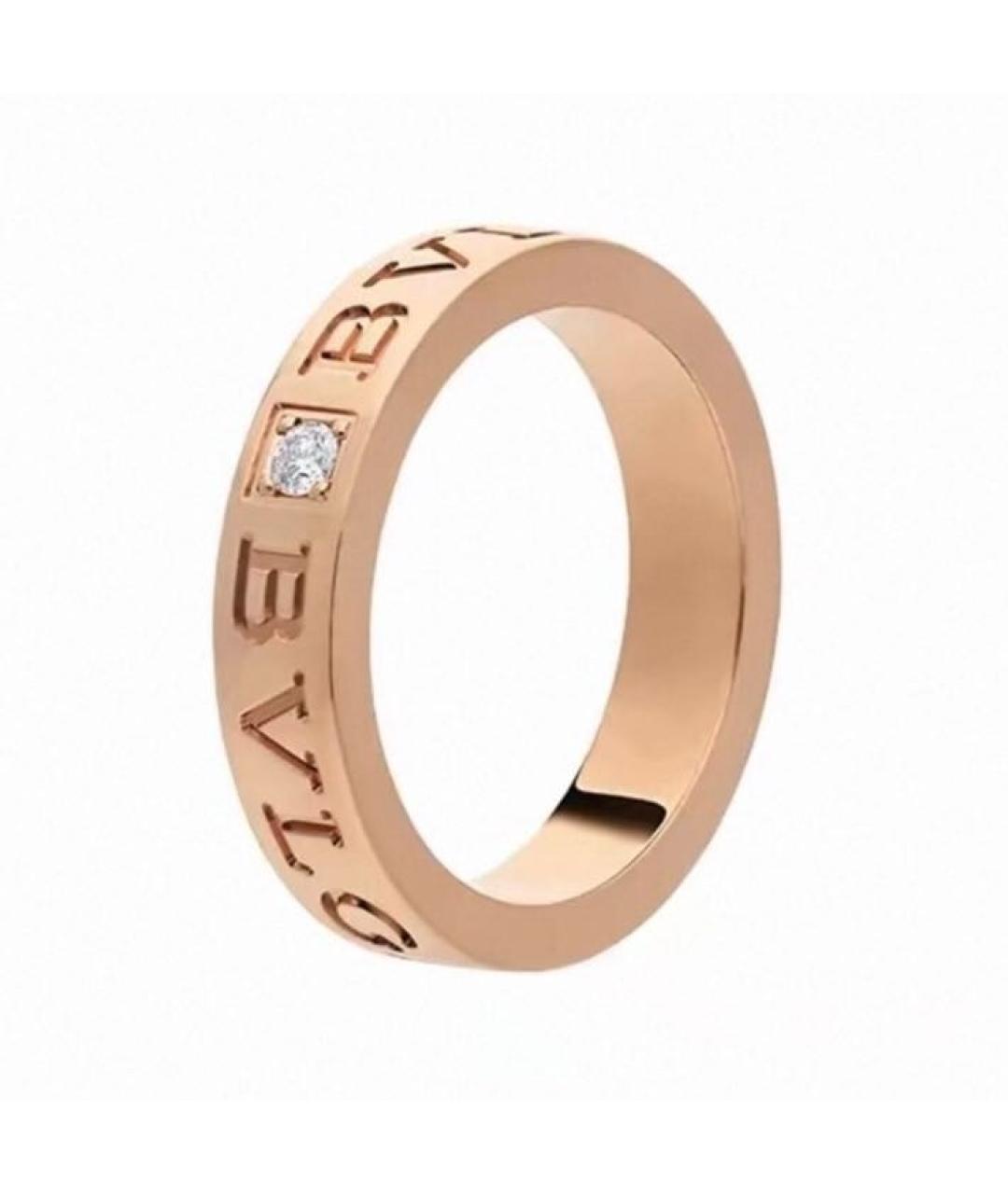 BVLGARI Розовое кольцо из розового золота, фото 1