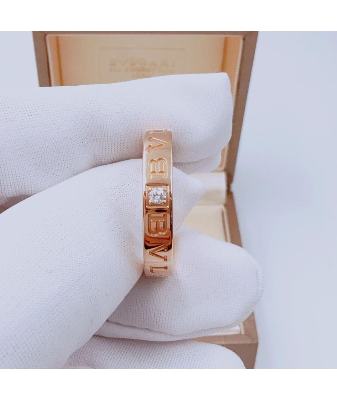 BVLGARI Розовое кольцо из розового золота, фото 3