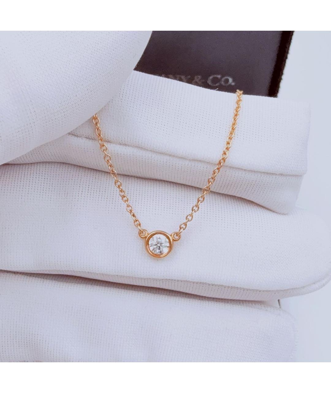 TIFFANY&CO Желтое колье из желтого золота, фото 4