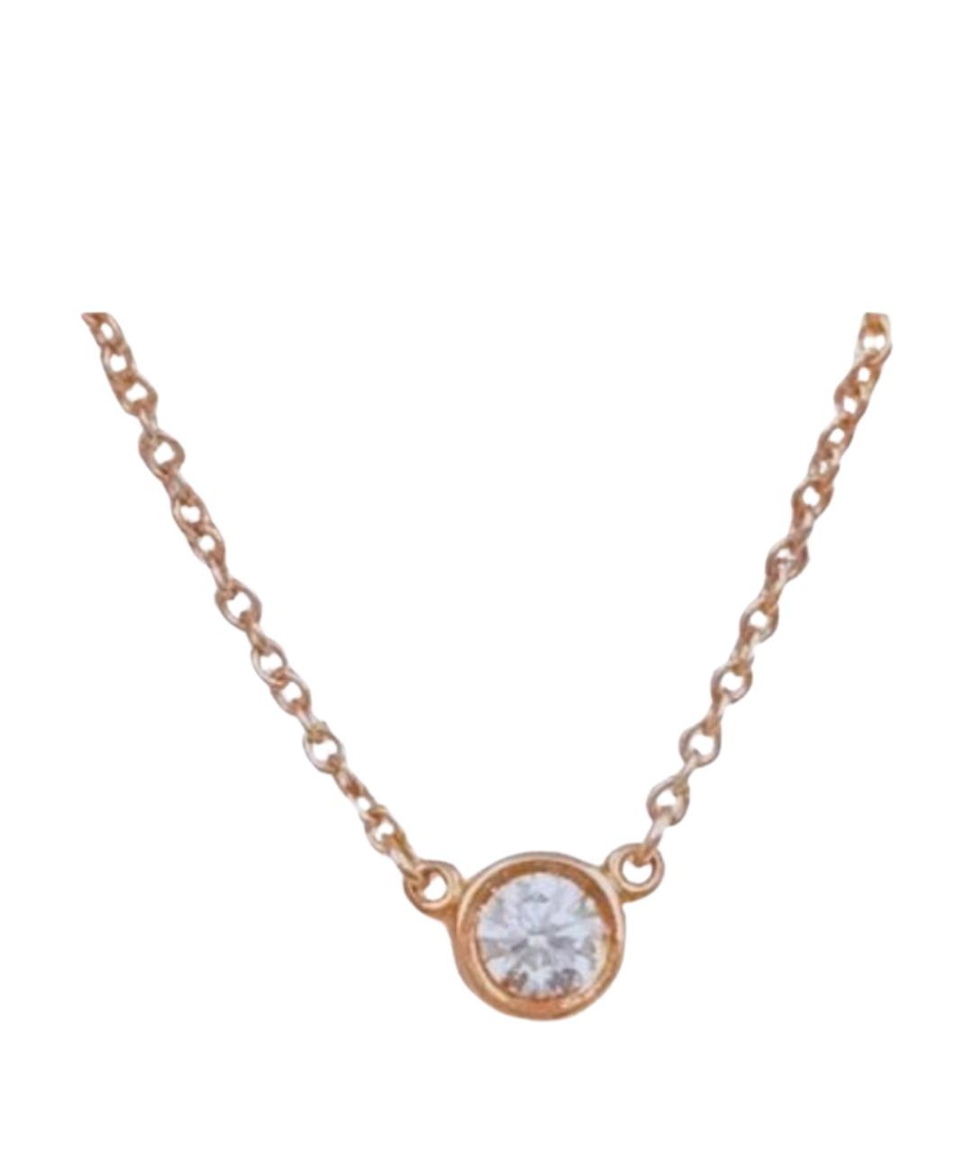 TIFFANY&CO Желтое колье из желтого золота, фото 1