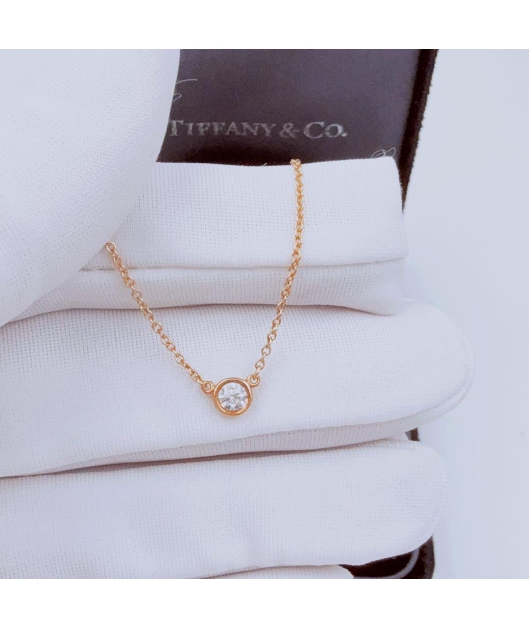 TIFFANY&CO Желтое колье из желтого золота, фото 2