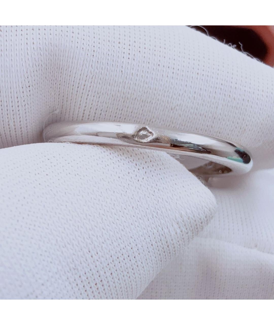 CARTIER Белое платиновое кольцо, фото 7